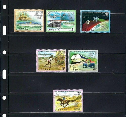 ''UNION POSTAL UNIVERSAL >> ''UPU'' 100 Aniversario   (6} LIBERIA - Imagen 1 de 2