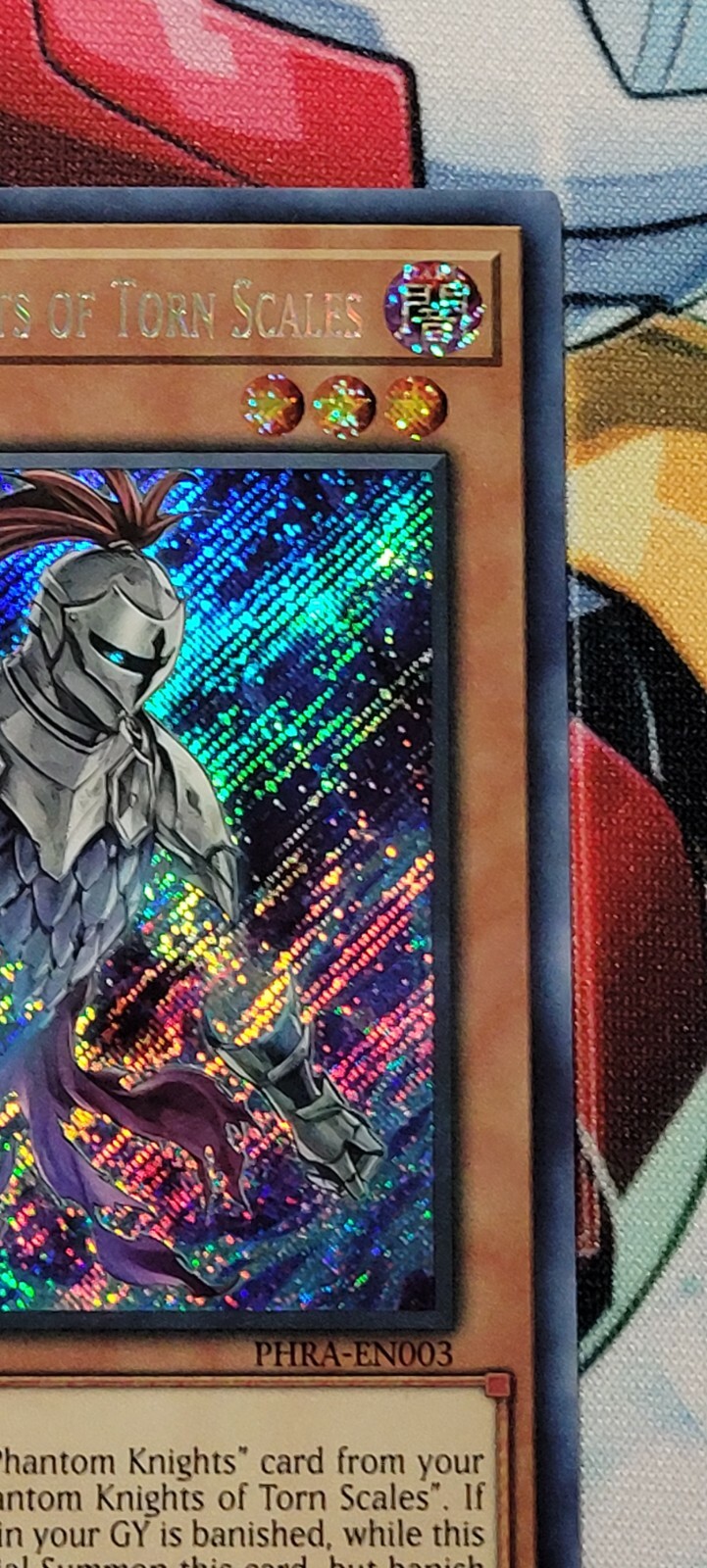 THE PHANTOM KNIGHTS OF TORN SCALES 1st Edition Secret Rare PHRAEN003