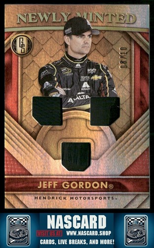 Panini Chronicles Gold Standard 2021 Jeff Gordon #14 ¡Arris! 1/1/10/25/49 - Imagen 3 de 10