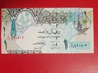 QATAR Paper Money Currency ISSUED ( 2008 ) 1 Riyal -UNC FREE SHIPPING