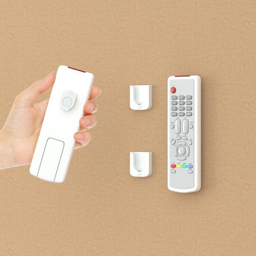 Magnetic Remote Control Holder Sticker Bracket Wall Mount Hook Self Adhesive  AU - Picture 4 of 17