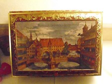 Lebkuchendose&deg;&deg;&deg;N&uuml;rnberger Lebkuchen Dose&deg;Blechdose&deg;&deg;&deg;Weihnachten&deg;&deg;&deg;Aufbewahrung