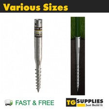 Heavy Duty Round Ground Screw Post Spike Post Anchor Post Support Post Base 