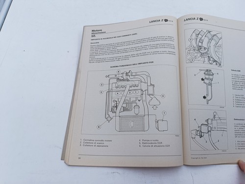 Manuale officina Lancia Zeta Z corso tecnico sulla vettura monografia ediz. 1996 - Foto 13 di 24