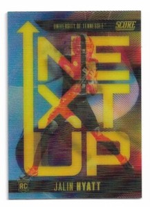 2023 SCORE NEXT UP LENTICULAR INSERT #NU-10 JALIN HYATT RC - CASE HIT
