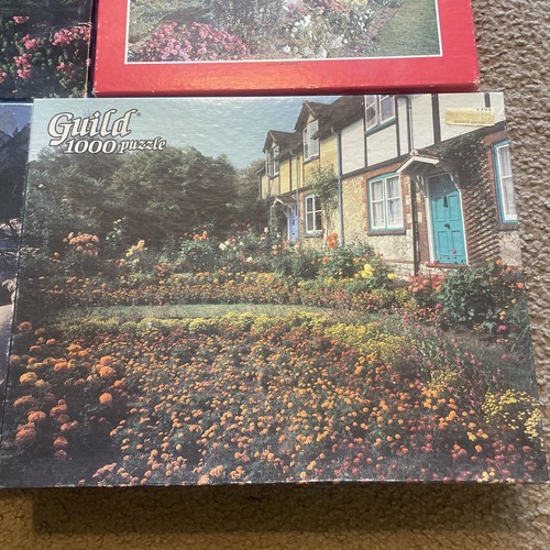 Konvolut 6 Puzzle 300 & 500 & 1000 Teile Gilde, Whitman, Goldene Gilde - Bild 2 von 7