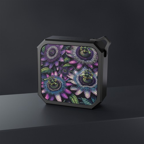 Vibrant Floral Bluetooth Speaker for Outdoor Adventures, Portable Speaker, - 第 5/5 張圖片