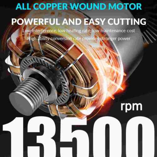 Angle Grinder Tool 13000RPM Brushless Cut Off Hand Tile Polishing Grinding Tool - Picture 10 of 16