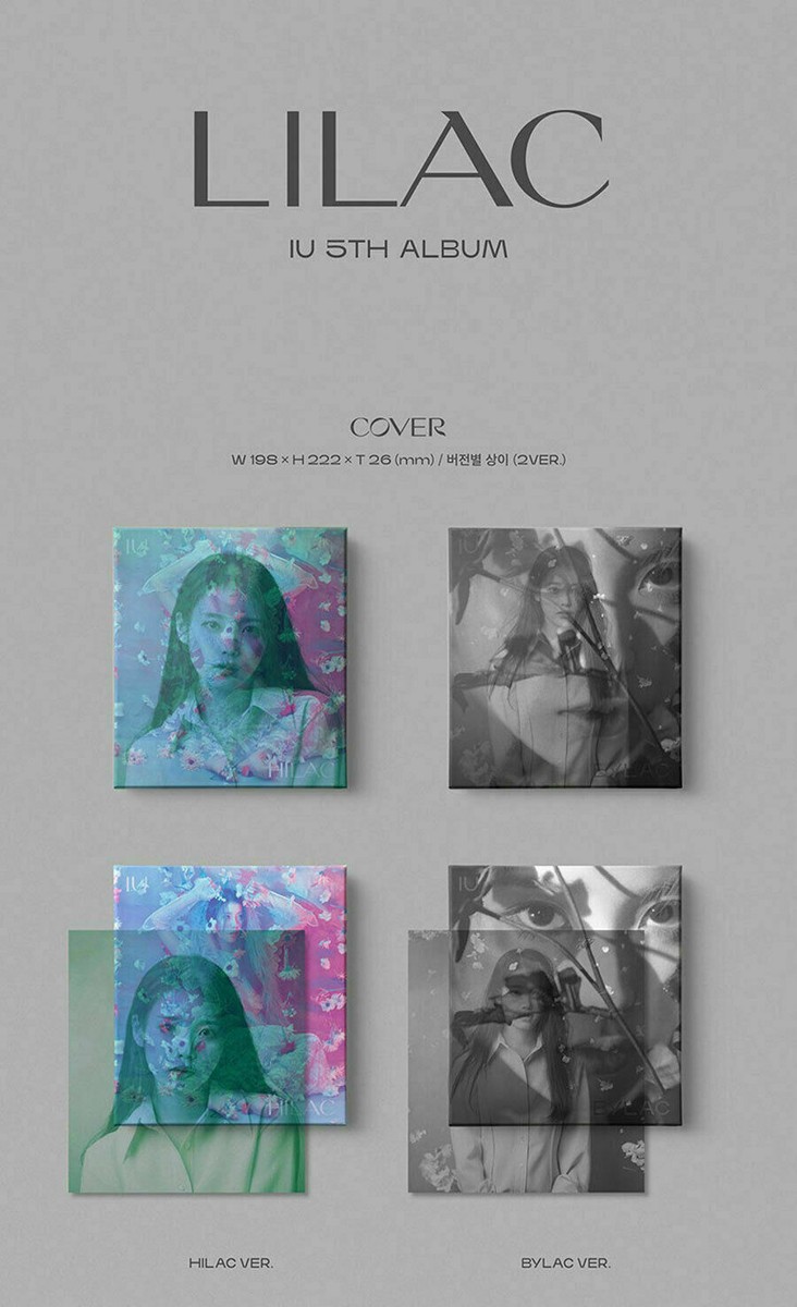 IU [LILAC] 5th Album [Random Ver] CD + Photo Book + Lyric +