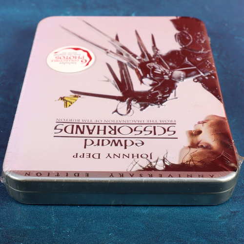 Edward Scissorhands DVD Anniversary Edition Set Photos Collector Tin 2005 Sealed - Picture 9 of 12