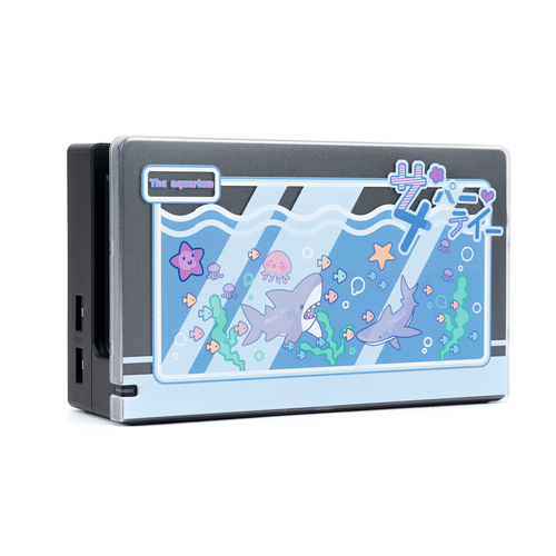GeekShare Shark Nintendo Switch PC Protective Case Dock Cover Analog Stick Caps - Picture 16 of 36