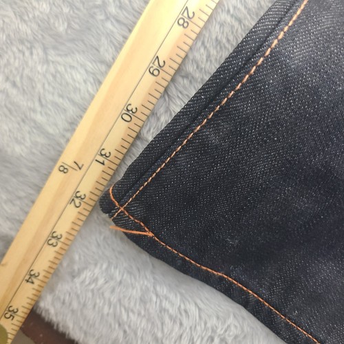 Vintage 2000's Denim Jeans with Rhinestone Skull Decals Size 38 EUC - Picture 8 of 15