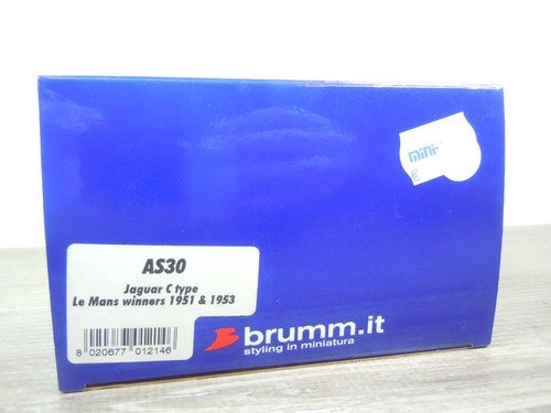 Jaguar C Type LeMans Winners 1951 & 1953 - Brumm AS30 - 1:43 in Box *71072 - Picture 7 of 7