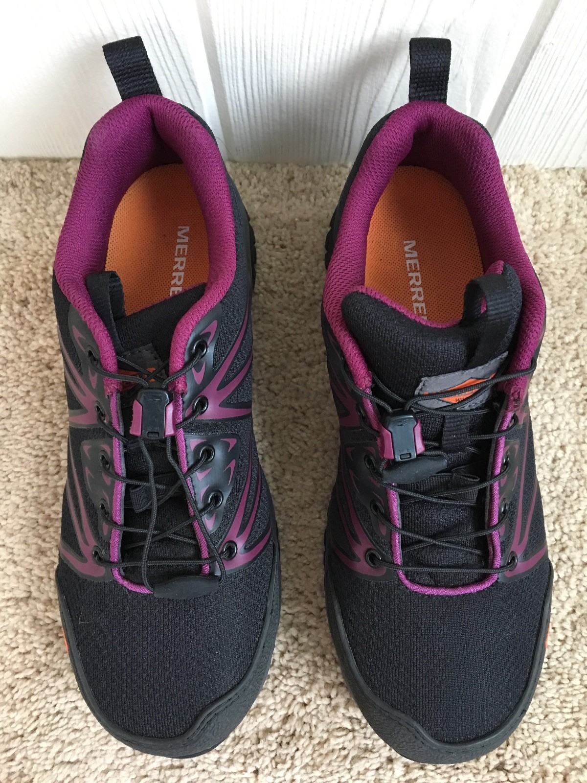 Merrell Womens Steel Steel Steel Safety Toe Work Outdoor shoes J15822 SZ 7.5 Black & Purple 889856 Merrell Womens Steel Steel Steel Safety Toe Work Outdoor shoes J15822 SZ 7.5 Black & Purple 889856