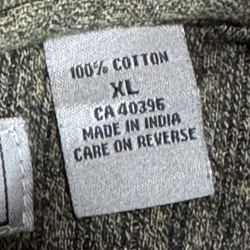 Suéter Pierre Cardin Para Hombre XL Marrón Rayas Manga Larga 1/4 Dos Botones Cuello - Imagen 9 de 9