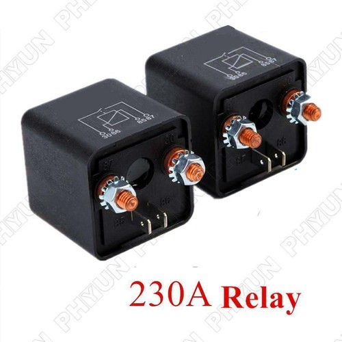12V 230A Remote Control Car Battery Disconnect Cut Off Isolator Master Switches - Bild 9 von 12