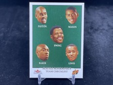 SEATTLE SUPERSONICS TEAM CHECKLIST 2000-01 FLEER TRADITION #285
