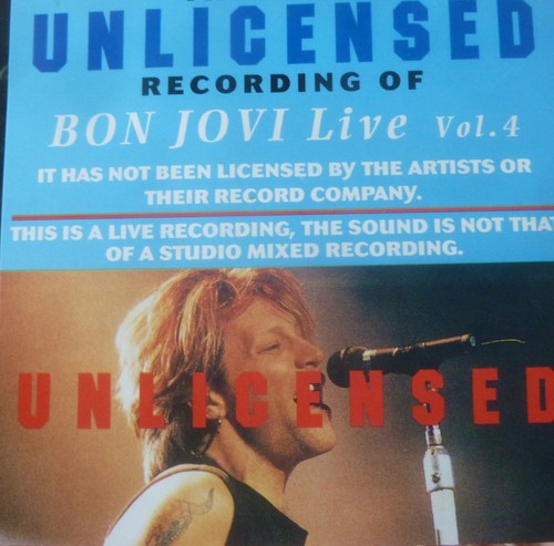 BON JOVI Sleep When Im Dead Living On A Prayer Live CD