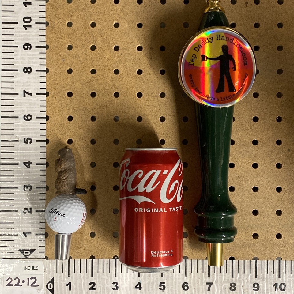 Caddyshack Golf TAP HANDLE Miller Lite Beer Keg Ball Gopher Kegerator