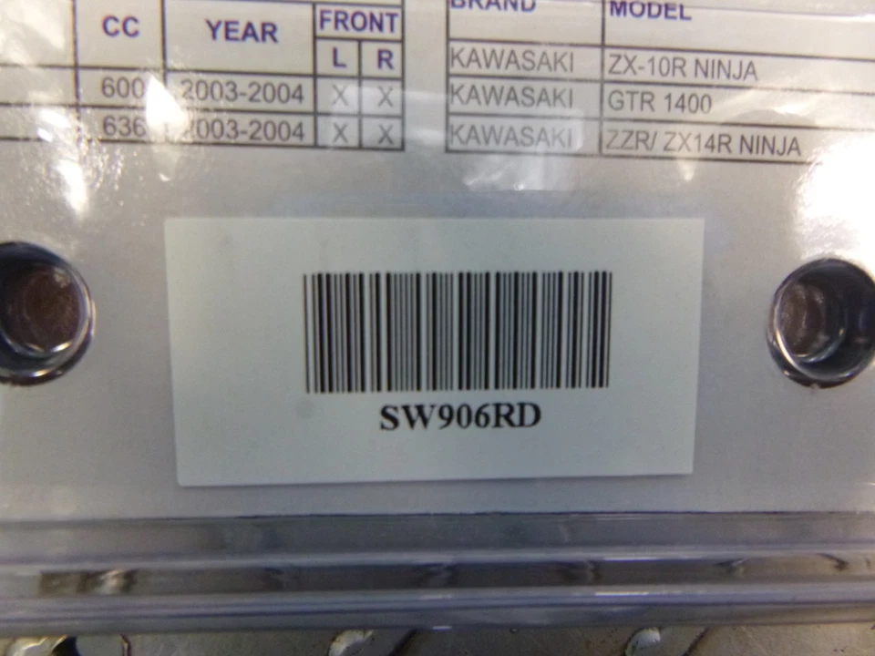 Rotor de disco de freno delantero DERECHO para motocicletas Yamaha - Hecho en EE. UU. Billet Steel Foto 2 de 2