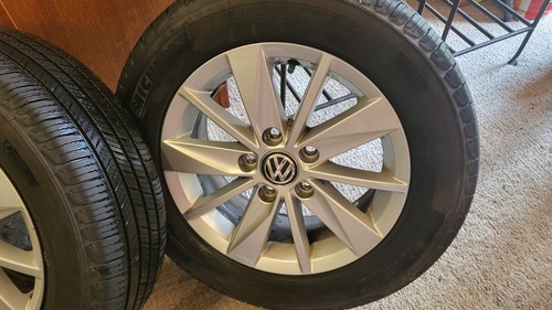 Set of 4 15" VW Volkswagen Golf Wheels 8/32"-9/32" tread Great Condition. - Picture 7 of 7