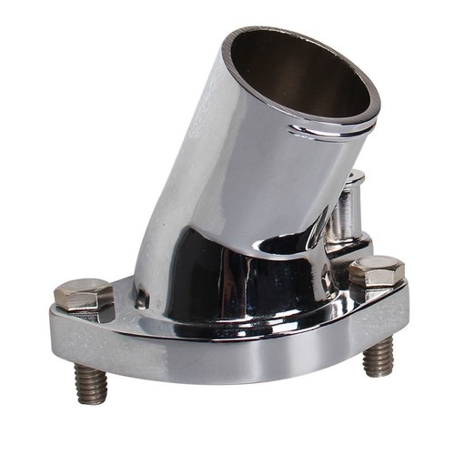 Water Neck For Ford Chrome Thermostat Housing 260 289 302 347 351W O Ring SBF SB - Bild 9 von 13