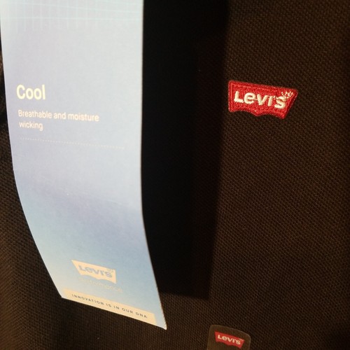 Mens Size S Levi's Polo Shirt Breathable and moisture - Picture 4 of 6