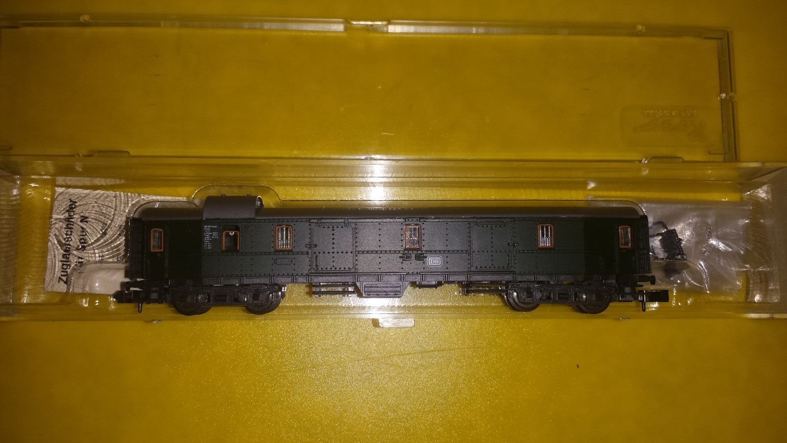 Roco n 2263s 4 alineación. tren bala-carro para el equipaje "Hecht" - pw4ü-23 d4ü-23 - DB-ep.3 Roco n 2263s 4 alineación. tren bala-carro para el el el equipaje