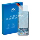 atFoliX 3x Screen Protection Film for Samsung Galaxy S20 Screen Protector clear