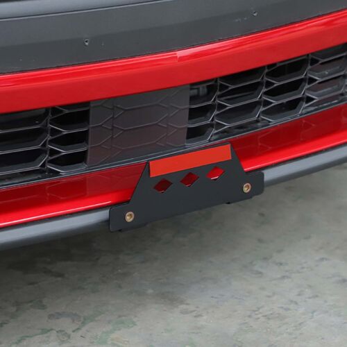 Front License Plate Frame Holde License Mount Bracket For Ford Mustang 2024-2025 - Imagen 4 de 13