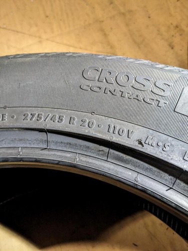 NOS CONTINENTAL CROSSCONTACT LX SPORT *TO P 275 45 20 110V XL 3544830000 CQ2 - Picture 3 of 5