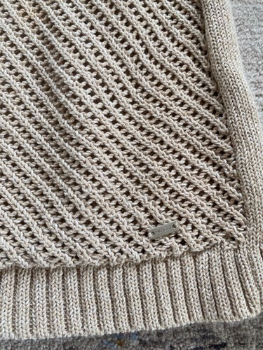 Tommy Hilfiger ladies beige 3/4 sleeve Jumper-small - Picture 5 of 6