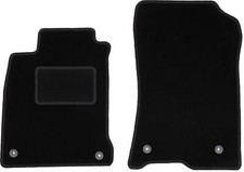 Schwarze Fußmatten vorne für: Renault Laguna III Liftback, Kombi (2007-2015)