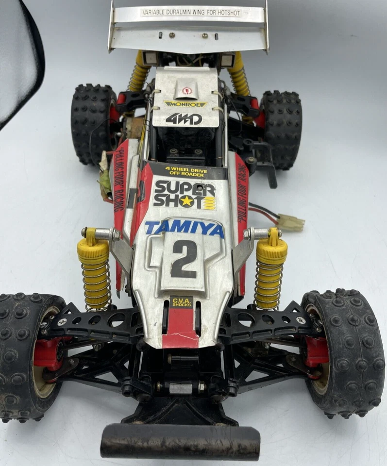 For parts TAMIYA SUPER SHOT 4WD chassis only with motor and speed controller - Image 2 of 4