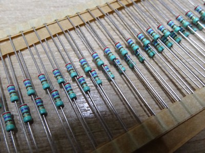 50pcs-PHILIPS SFR25 180R 0.4W 5/% Metal Film Resistor