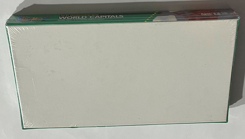 QUIZMO WORLD CAPITALS Game #1 Educational Bingo Series BRAND NEW SEALED - Picture 2 of 3