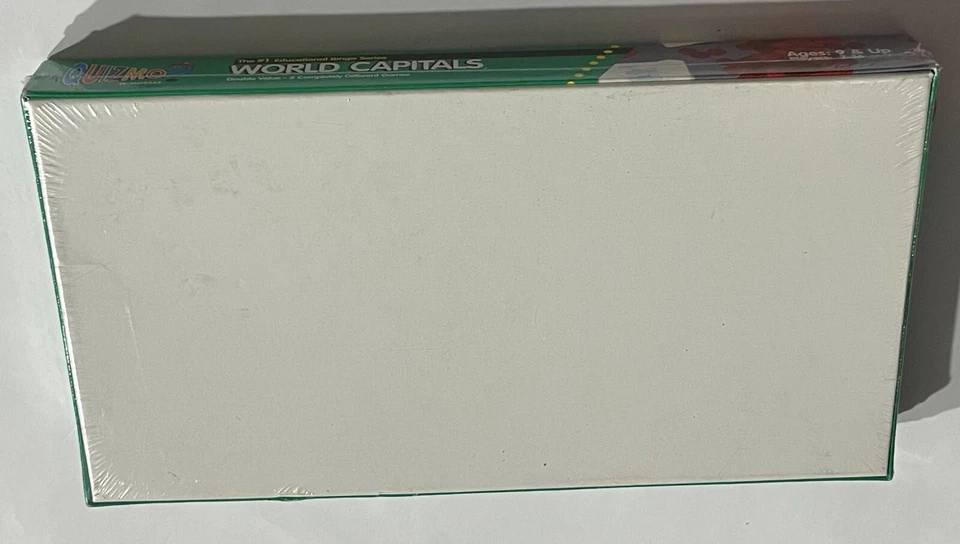 QUIZMO WORLD CAPITALS Game #1 Educational Bingo Series BRAND NEW SEALED - Image 2 of 3