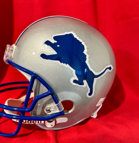 Casco Autografiado Barry Sanders Detroit Lions Schwartz Certificado de Autenticidad Firma Perfecta - Imagen 3 de 7