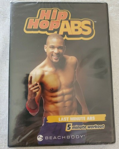 Hip Hop Abs: Last Minute Abs DVD! Brand New!! Factory Sealed!! Shawn T  - Picture 1 of 10