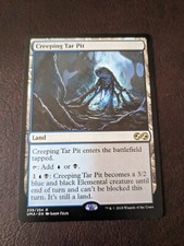 CREEPING TAR PIT - Magic The Gathering MTG Collectible Card game