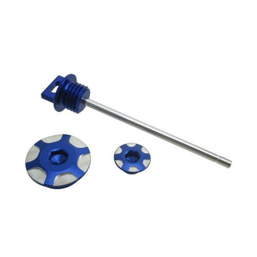 Kit de tapones de motor de aluminio varilla de medición para Honda CRF110F Dirt Pit Bike piezas de motor - Imagen 18 de 22