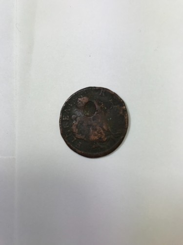 St. Patrick's Halfpenny Charles II c1650 - 1670 Very Good to almost Fine - Picture 5 of 9