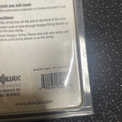 Bowjax String Sleeves Speed String Sleeve | eBay