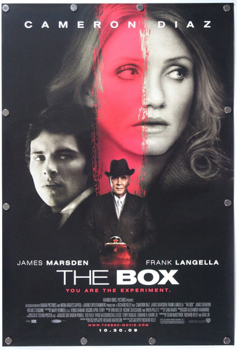 The Box 2009 Double Sided Original Movie Poster 27"x40"