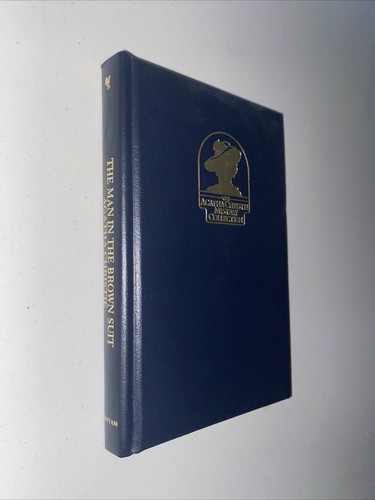 Vintage Agatha Christie Leatherette Hardcover The Man in the Brown Suit RARE - Picture 2 of 7