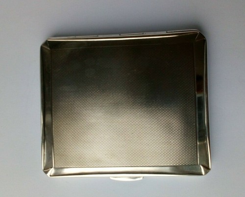 Sterlingsilber Zigarettenetui aus Birmingham von 1942 - Bild 2 von 6