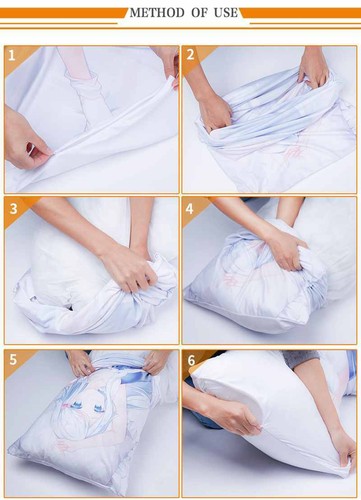 Anime Togainu no Chi Dakimakura Hugging Body Pillow Case Cover Throw Cushion - Picture 2 of 8
