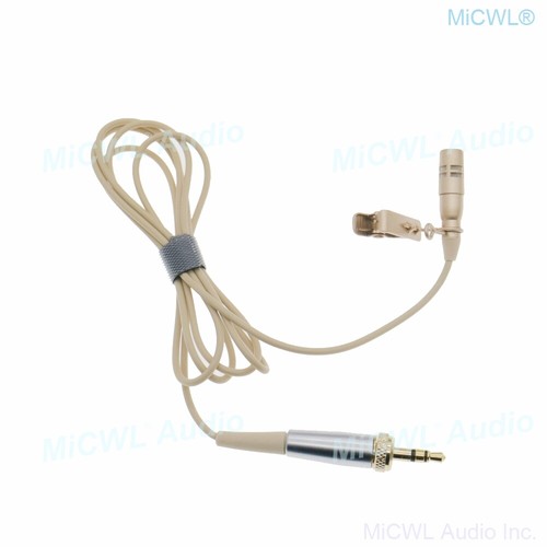 Neu Lavaliermikrofon mit Nierencharakteristik für Sennheiser EW G3 G4 kabellos Tasche beige - Bild 5 von 12