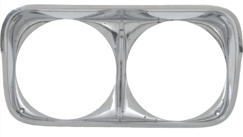 Juego de bisel de faro de zinc fundido a presión OER para Impala Bel Air Biscayne Caprice 1968 Foto 3 de 4