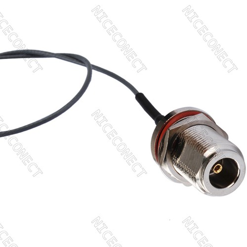 2 piezas N cable hembra a U.fl/IPX cola de cerdo de 1,37 mm 15 cm para adaptador Mini-PCI wifi - Imagen 2 de 3